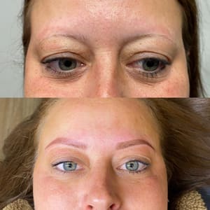 Eyebrow Tattoo result by Inked Brow and Beauty in Belton, TX