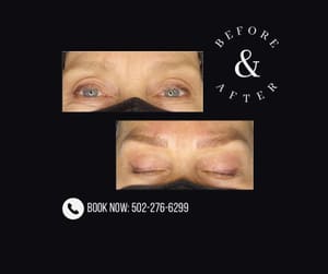 Eyebrow Tattoo result by Inked Brows and Lashes in Louisville Jefferson County, KY