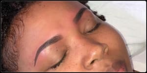 Eyebrow Tattoo result by Inked Brows & Beauty in Richmond, VA