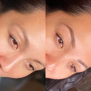 Eyebrow Tattoo result by Inked by Adri in Weymouth, MA