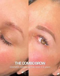 Eyebrow Tattoo result by Inked by Adri in Weymouth, MA