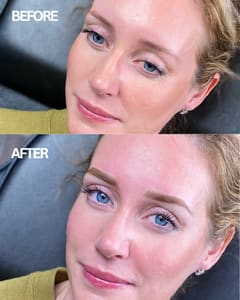 Eyebrow Tattoo result by Inked by Adri in Weymouth, MA