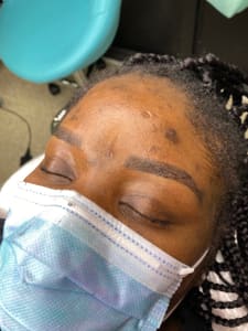 Eyebrow Tattoo result by Inked by Ailyn in Carrollton, TX