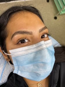 Eyebrow Tattoo result by Inked by Ailyn in Carrollton, TX
