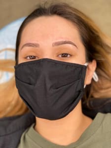 Eyebrow Tattoo result by Inked by Ailyn in Carrollton, TX