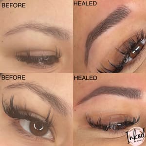 Eyebrow Tattoo result by Inked by Jessie in Los Angeles, CA