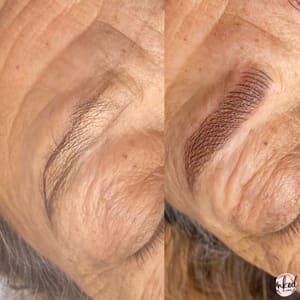 Eyebrow Tattoo result by Inked by Jessie in Los Angeles, CA