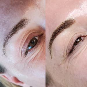 Eyebrow Tattoo result by Inked By Larissa in Los Angeles, CA