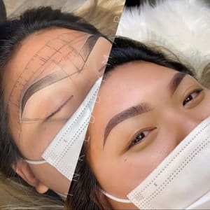 Eyebrow Tattoo result by Inked by Mar in Fort Worth, TX