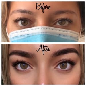 Eyebrow Tattoo result by Inked by my flawless Ego in Peekskill, NY