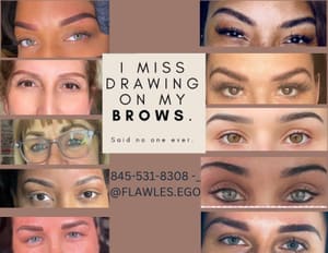 Eyebrow Tattoo result by Inked by my flawless Ego in Peekskill, NY