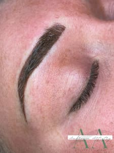 Eyebrow Tattoo result by Inked by twoWINKS in Janesville, WI