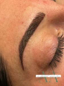 Eyebrow Tattoo result by Inked by twoWINKS in Janesville, WI