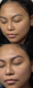 Eyebrow Tattoo result by Inked Cosmetic Studio in Fargo, ND