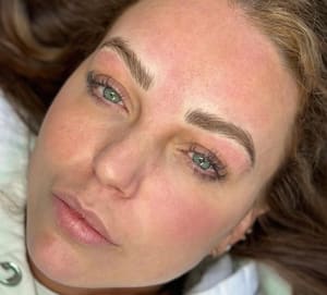 Eyebrow Tattoo result by Inked Cosmetic Studio in Fargo, ND