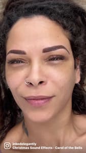Eyebrow Tattoo result by Inked Elegantly Training in Smyrna, DE