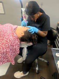 Eyebrow Tattoo result by Inked Glam by Crystal in Little Rock, AR