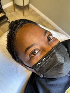 Eyebrow Tattoo result by Inked Glam Studio by YVETTE in Union City, CA