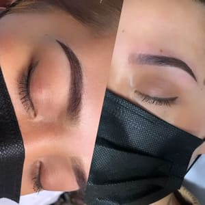 Eyebrow Tattoo result by Inked Glam Studio by YVETTE in Union City, CA
