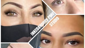 Eyebrow Tattoo result by Inked&Honey Permanent Makeup Studio in San Diego, CA