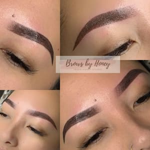 Eyebrow Tattoo result by Inked&Honey Permanent Makeup Studio in San Diego, CA