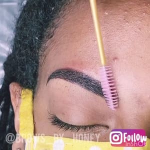 Eyebrow Tattoo result by Inked&Honey Permanent Makeup Studio in San Diego, CA