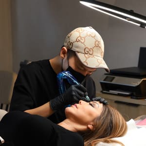 Eyebrow Tattoo result by Inked VIP Studio in Garden Grove, CA