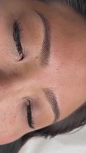 Eyebrow Tattoo result by Inked VIP Studio in Garden Grove, CA