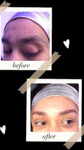 Eyebrow Tattoo result by InkedByJade in Hubbard, OH