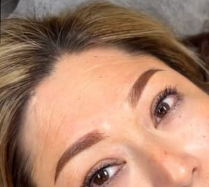 Eyebrow Tattoo result by InkGlamBeauty MedSpa in West Covina, CA