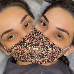 Eyebrow Tattoo result by InkGlamBeauty MedSpa in West Covina, CA