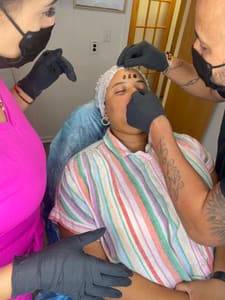 Eyebrow Tattoo result by Inkked Beauty by Kiki in Union, NJ