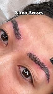 Eyebrow Tattoo result by Inklined Aesthetics / 3D Miracle Brows in Beverly Hills, CA