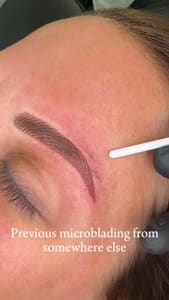 Eyebrow Tattoo result by Inknlashes LLC in Bunnell, FL