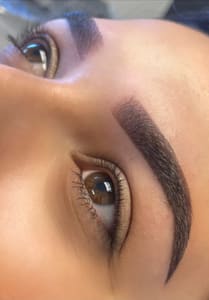 Eyebrow Tattoo result by Inknlashes LLC in Bunnell, FL