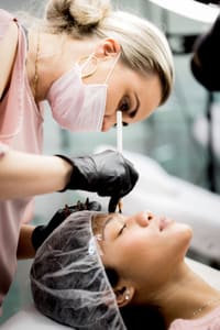 Eyebrow Tattoo result by Inkology Permanent Cosmetics by Naomi Saphire in Wake Forest, NC