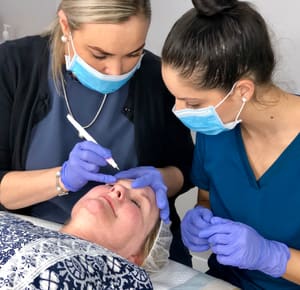 Eyebrow Tattoo result by Inkology Permanent Cosmetics by Naomi Saphire in Wake Forest, NC