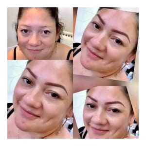 Eyebrow Tattoo result by Inkredible beauty studio in Crown Point, IN