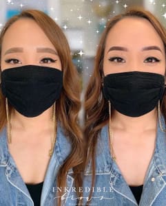 Eyebrow Tattoo result by Inkredible Brows in Anaheim, CA