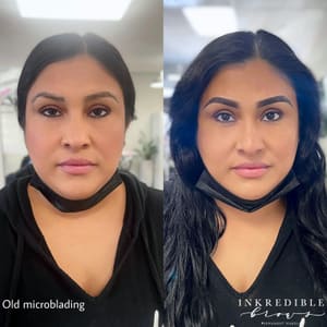 Eyebrow Tattoo result by Inkredible Brows in Anaheim, CA