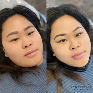 Eyebrow Tattoo result by Inkredible Brows in Anaheim, CA