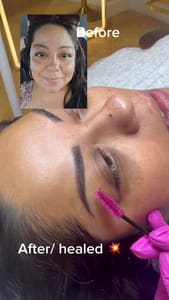Eyebrow Tattoo result by Inkredible Brows in Myrtle Beach, SC