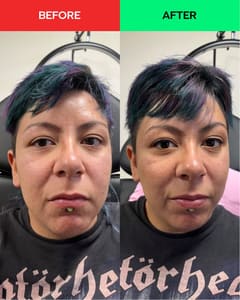 Eyebrow Tattoo result by Inkredible cosmetics in Albuquerque, NM