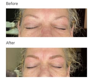Eyebrow Tattoo result by Inkredible cosmetics in Albuquerque, NM