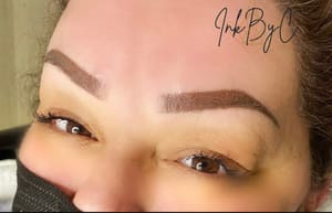 Eyebrow Tattoo result by Inkredible Cosmetics in San Jose, CA