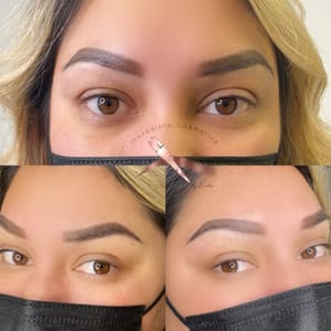 Eyebrow Tattoo result by Inkredible Cosmetics in San Jose, CA