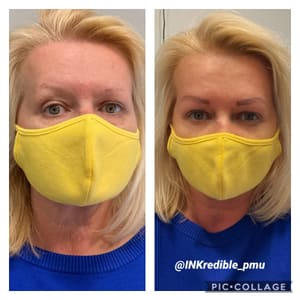 Eyebrow Tattoo result by INKredible Permanent Makeup in Phoenix, AZ