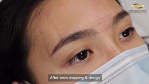 Eyebrow Tattoo result by Inkredible Touch Permanent Makeup Clinic in Edison, NJ