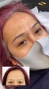 Eyebrow Tattoo result by Inkredible Touch Permanent Makeup Clinic in Edison, NJ