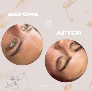 Eyebrow Tattoo result by Inkredibly Beautiful in Enid, OK